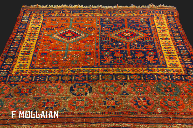 Antique Persian Kurdo Rug n°:35296085